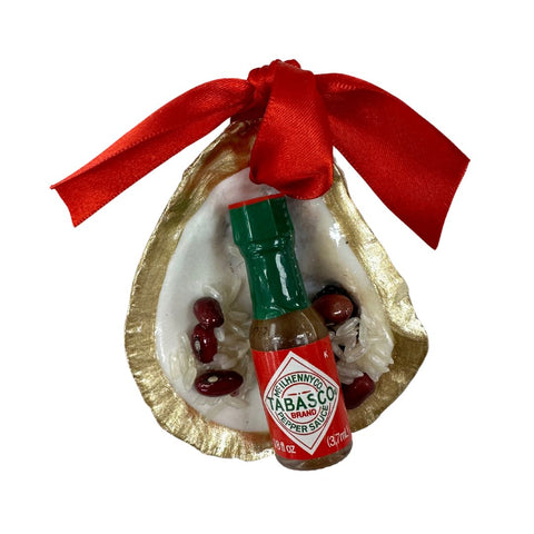 Tabasco Oyster Ornament