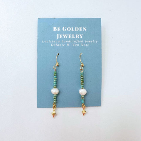 Turquoise Drop Earrings