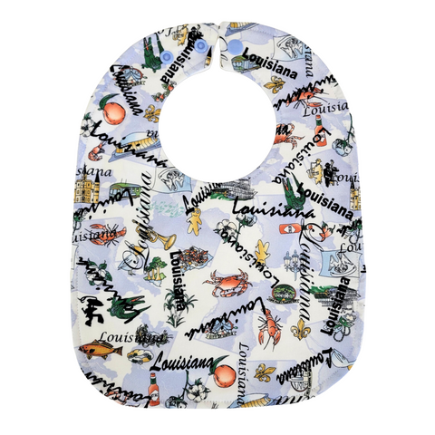 Louisiana Baby Bibs by Brooks & Belle