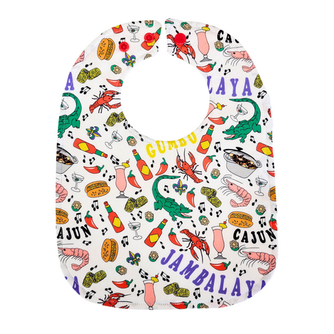 Louisiana Baby Bibs by Brooks & Belle