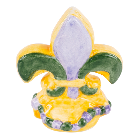 Mardi Gras Fleur de Lis Charcuterie & Platter Topper