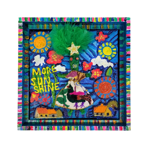 "You Are My Sunshine" Good Juju Doll Canvas Set, 7.25"x7.25"