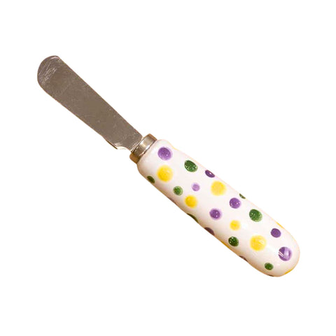 Watercolor Mardi Gras Spreader