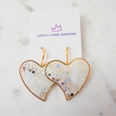 Creole Confetti Earrings