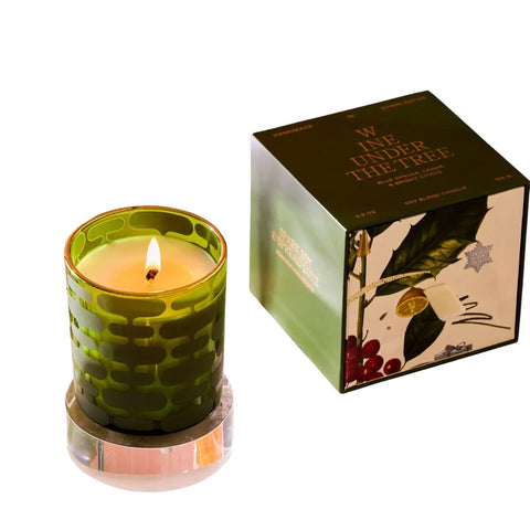 Wine Under the Tree Holiday Candle 5.5 oz