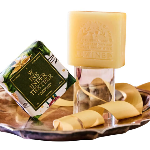 Wine Under the Tree Holiday Soap 4 oz