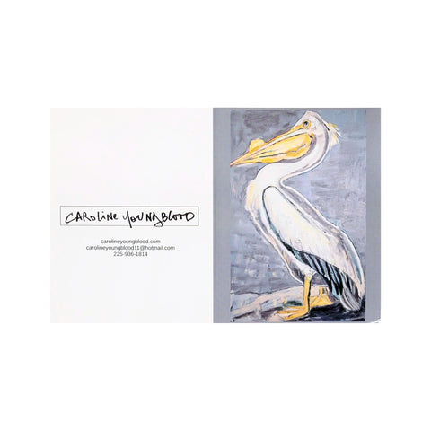 "White Pelican" Notecards