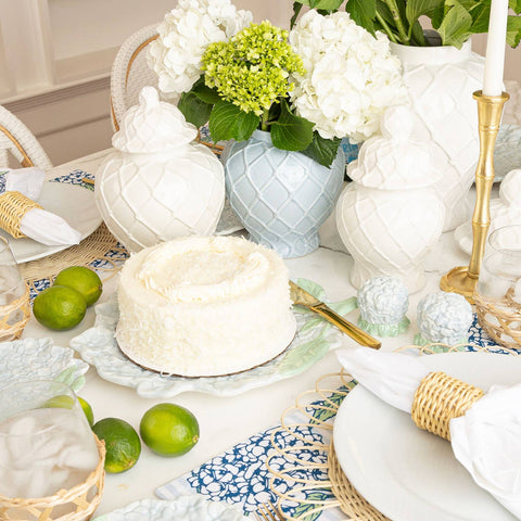 Hydrangea Serving Platter