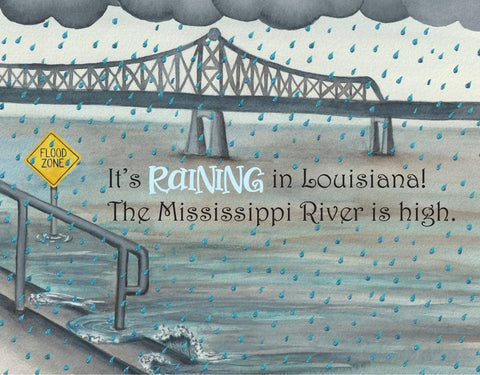 It's Raining in Louisiana by Erin Rovin