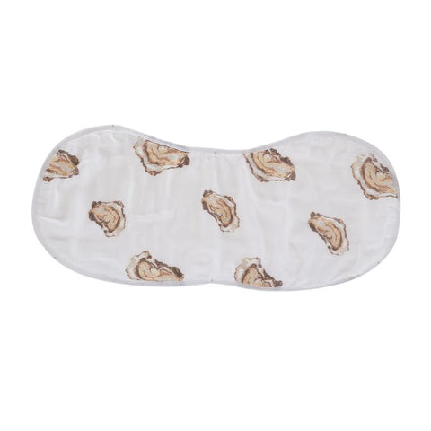 Oyster Burp Cloth and Bib - 318 Art Co.