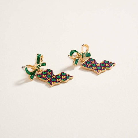 Louisiana Bow Post Earrings - 318 Art & Frame