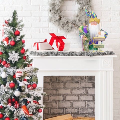 14" French Quarter Claus, full view - 318 Art & Frame