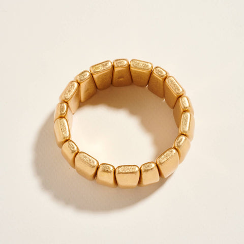 Domed Metal Stretch Bracelet - 318 Art & Frame
