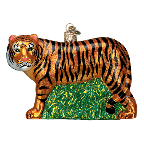 Tiger Glass Ornament - 318 Art & Frame