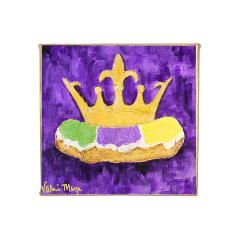 "King Cake" Fine Art Reproduction 4x4