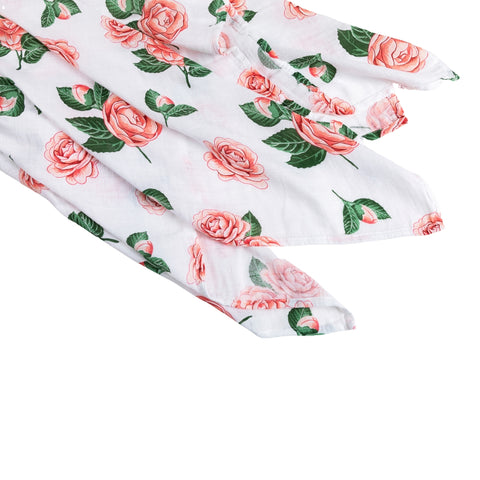 Camellia Swaddle Blanket