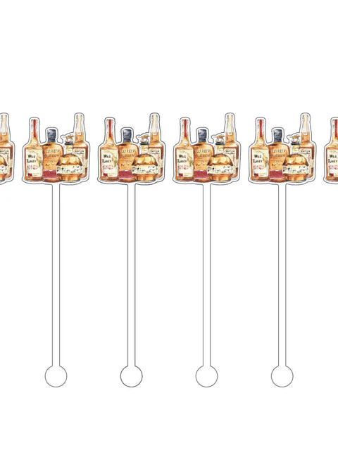 Bourbon Cocktail Stick Stirrer 6 Pack