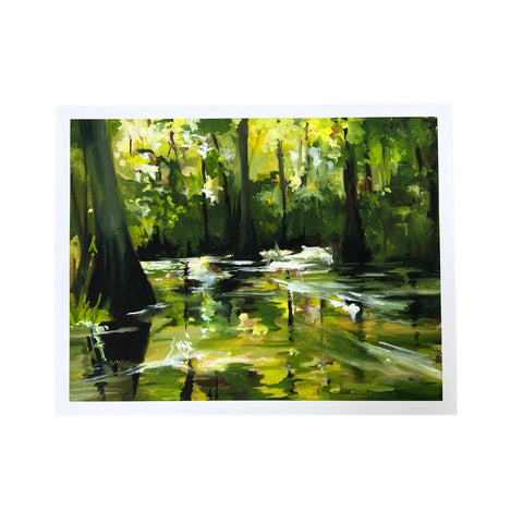 "Black Bayou" Art Print