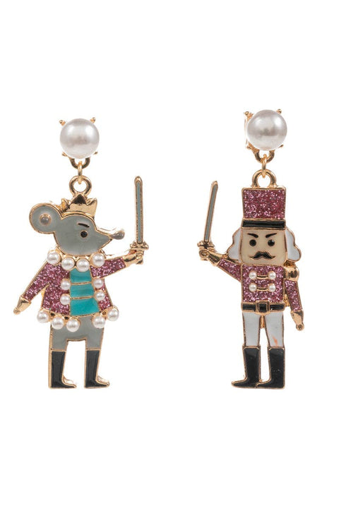 Nutcracker and Mouse King Earrings - 318 Art & Frame