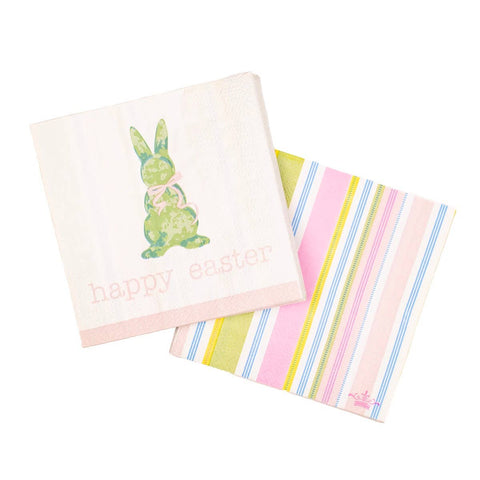 Boxwood Bunny Cocktail Napkins - 318 Art & Frame
