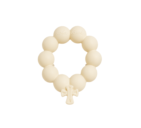 White Blessing Beads Teether - 318 Art & Frame
