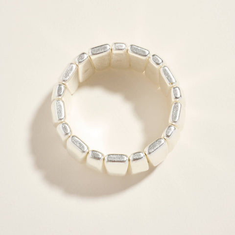 Domed Metal Stretch Bracelet - 318 Art & Frame