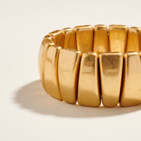 Domed Metal Stretch Bracelet - 318 Art & Frame