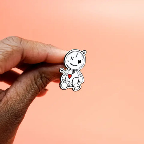 Voodoo Doll Enamel Pin