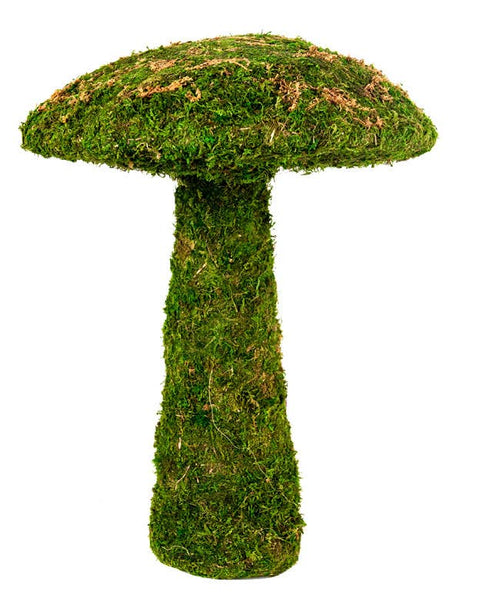 Deco Moss Mushroom Planter 21"