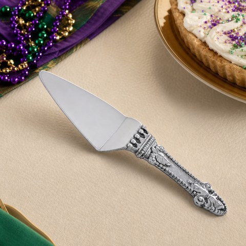 Mardi Gras Pie Server