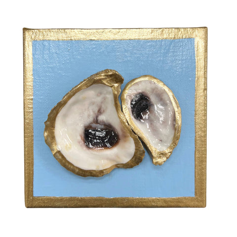 Oyster Canvas Art 6x6