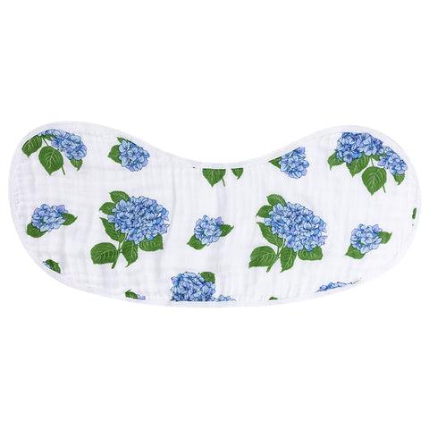 Hydrangeas Burp Cloth and Bib