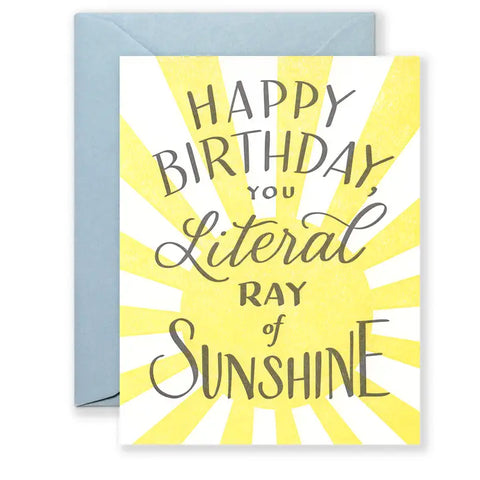 Ray of Sunshine Greeting Card