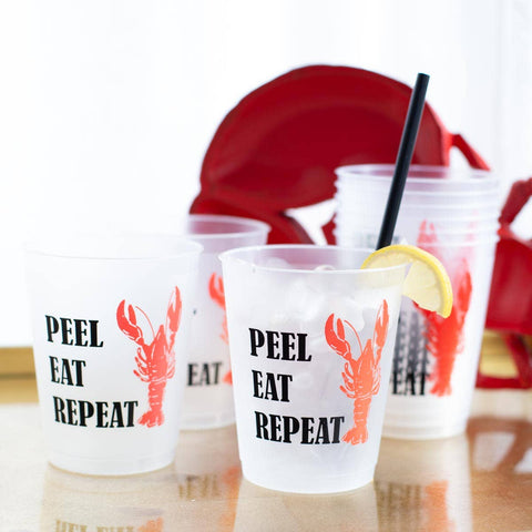 Peel Eat Repeat Party Cups - 318 Art & Frame