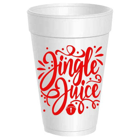 Jingle Juice Styrofoam Cups - 318 Art & Frame