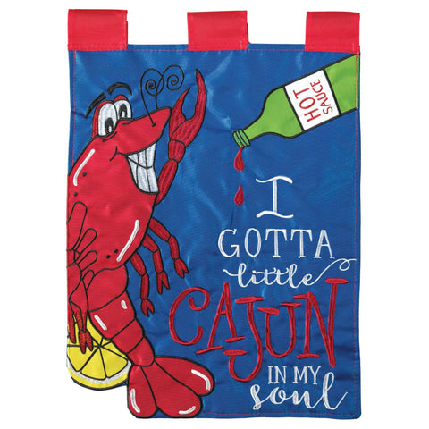 I Gotta Little Cajun Garden Flag