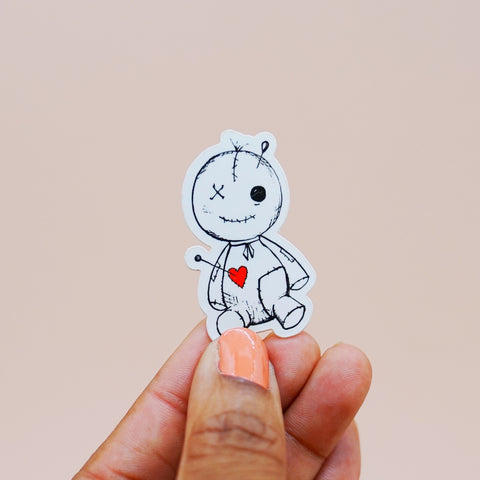 Voodoo Doll Sticker