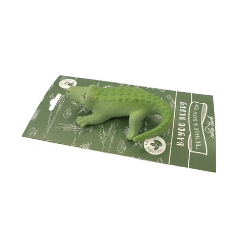 Bayou Buddy Gator Teether & Bath Toy - 318 Art & Frame