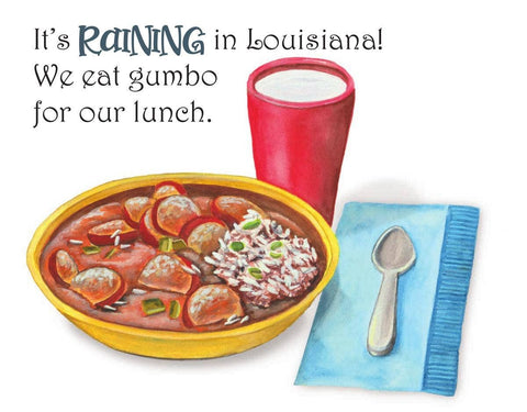 It's Raining in Louisiana by Erin Rovin