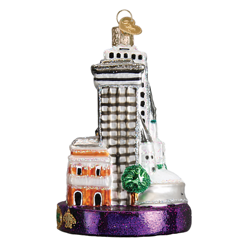New Orleans Glass Ornament - 318 Art & Frame