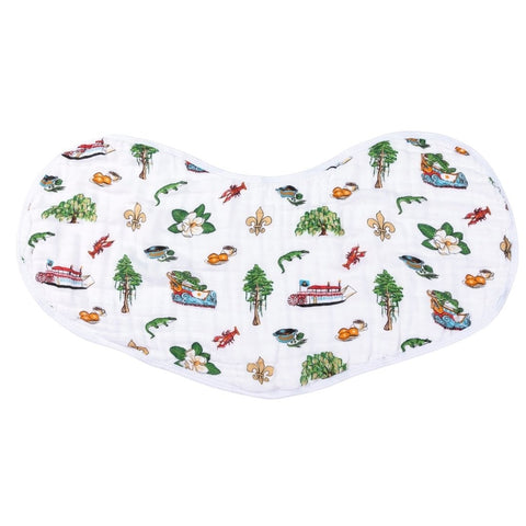 Louisiana Baby 2-in-1 Burp Cloth and Bib