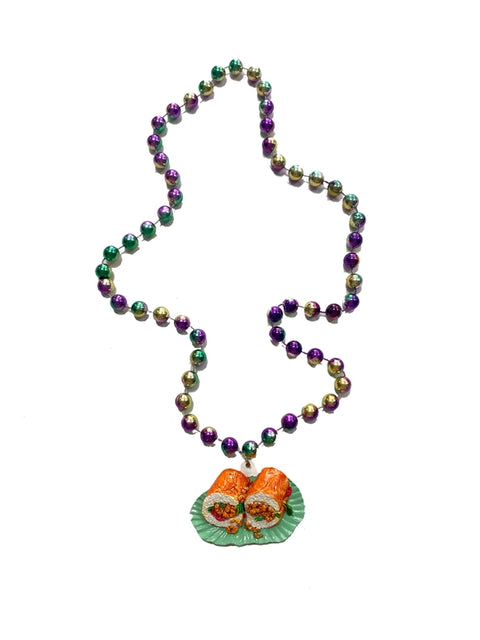 Po Boy Sandwich Medallion Beads