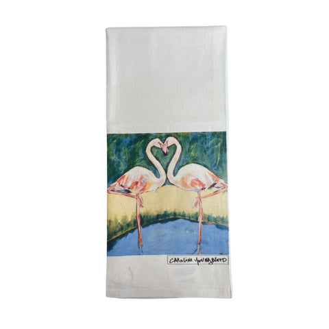 Flamingo Kitchen Towel