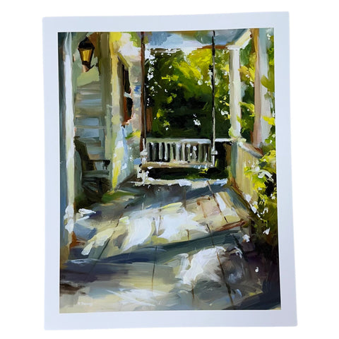 "Front Porch Memories" Art Print