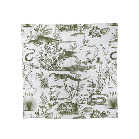 Swamp Toile Pillow