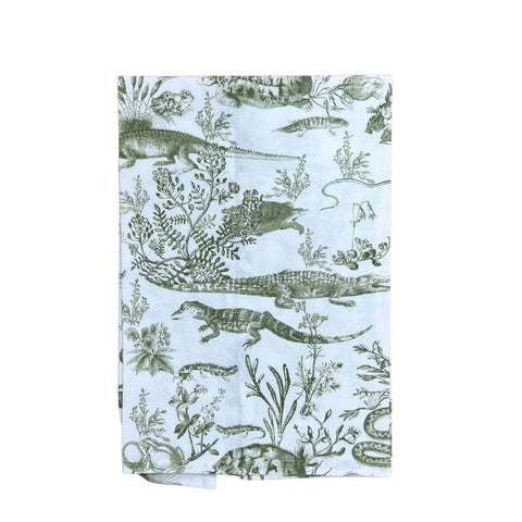 Swamp Toile Kitchen Towel