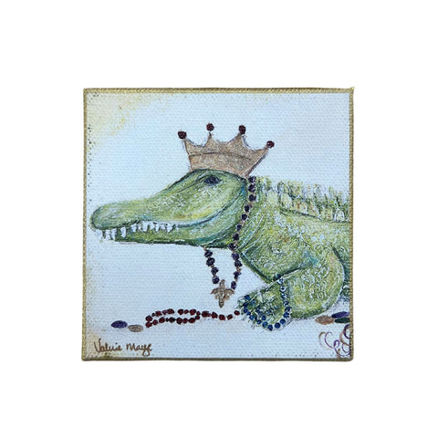 "King Cocodrie" Fine Art Reproduction 4x4