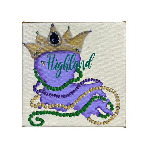 Krewe of Highland on Canvas