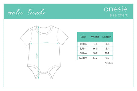 My First King Cake Organic Cotton Baby Onesie