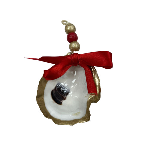 Gilded Oyster Ornaments